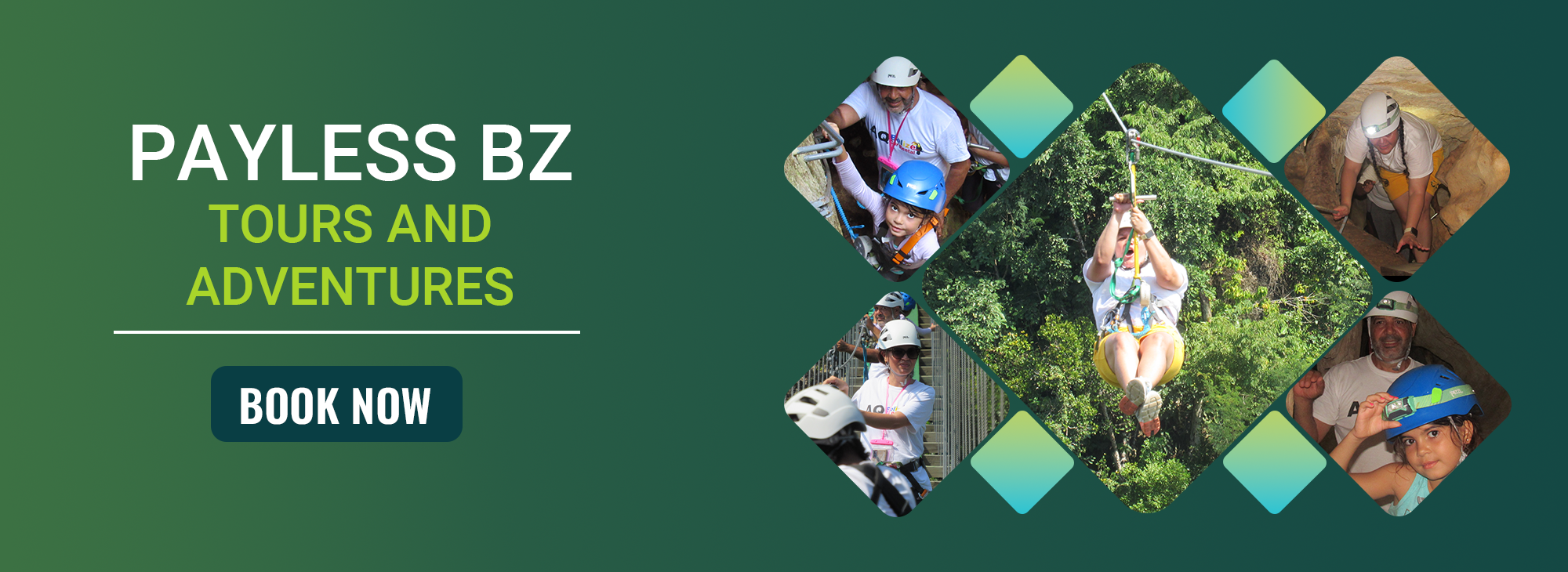 PaylessBZ Car Rental Tours and adventures banner